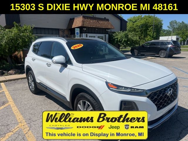 2020 Hyundai Santa Fe Limited - Quartz exterior view 1