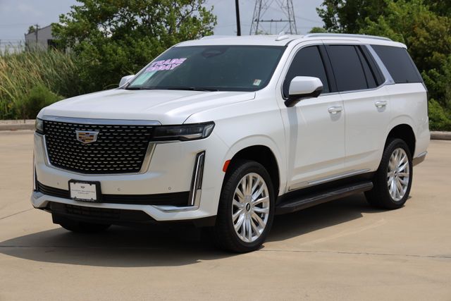 2022 Cadillac Escalade Luxury White at Classic Chevrolet Galveston
