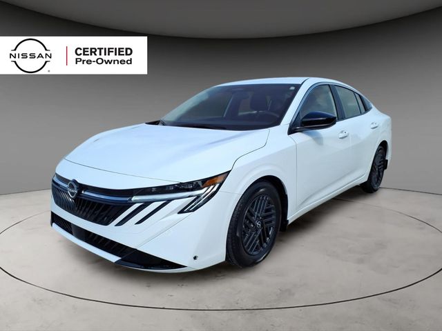 White (Fresh Powder) 2026 Nissan Sentra Sedan Front-Wheel Drive Continuously Variable Transmission