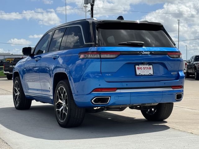 2022 Jeep Grand Cherokee Summit Reserve 4xe Blue at Big Star Chrysler Jeep Dodge Ram 