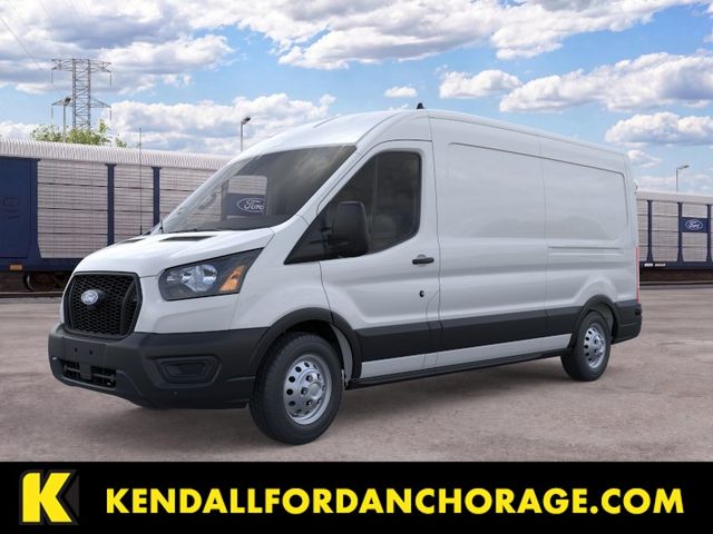 Oxford White 2026 Ford Transit Cargo Van All-Wheel Drive 