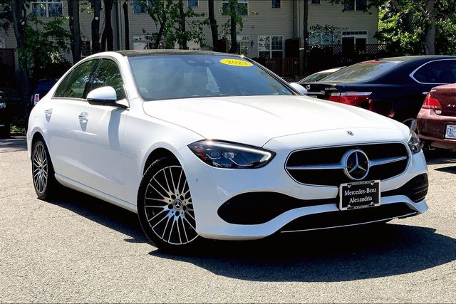 Polar White 2023 Mercedes-Benz C-Class C 300 4MATIC Sedan All-Wheel Drive 9-Speed Automatic