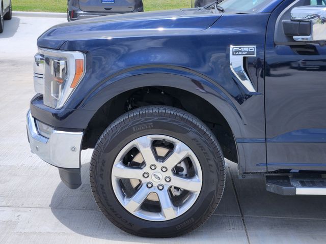 2023 Antimatter Blue Metallic Ford F-150 Lariat 4X4 Truck