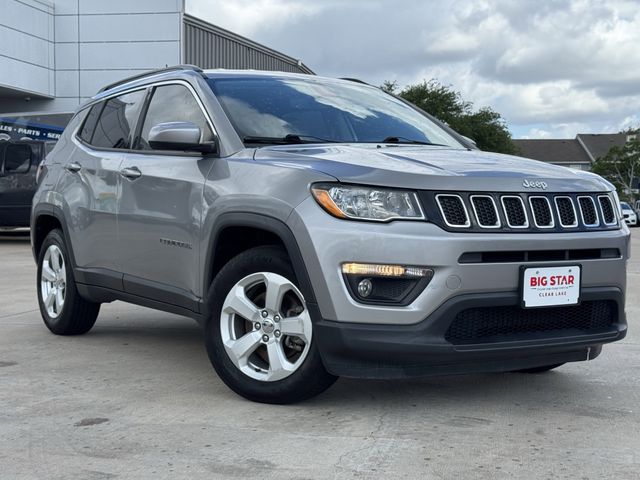 2020 Jeep Compass Latitude Silver at Mac Haik CDJR North Houston
