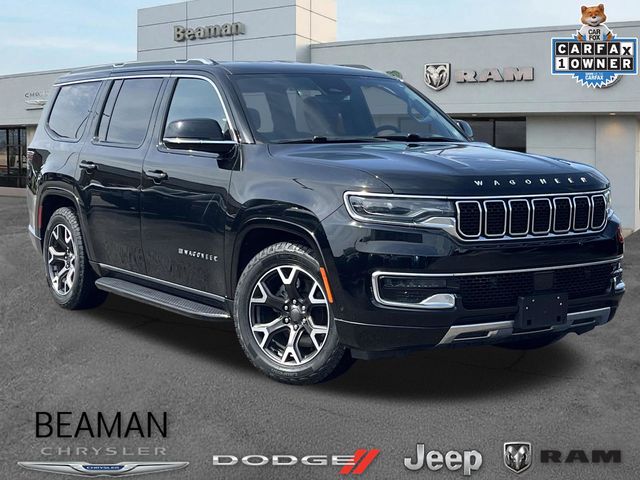 Diamond Black Crystal Pearlcoat 2024 Jeep Wagoneer SUV / Crossover Four-Wheel Drive 8-Speed Automatic