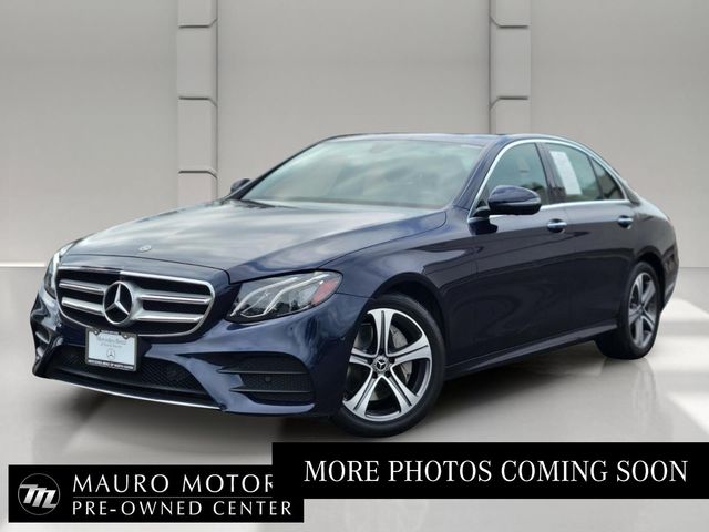 Blue 2020 Mercedes-Benz E-Class Sedan All-Wheel Drive 9-Speed Automatic