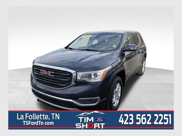Blue Steel Metallic 2018 GMC Acadia SLE-1 FWD SUV / Crossover Front-Wheel Drive 6-Speed Automatic