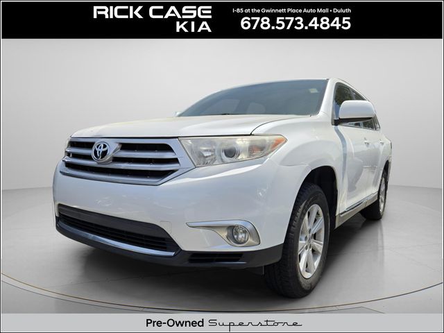 White (Blizzard Pearl) 2012 Toyota Highlander Base AWD SUV / Crossover All-Wheel Drive 5-Speed Automatic Overdrive