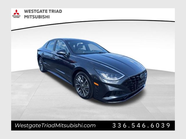 Portofino Gray 2020 Hyundai Sonata Limited FWD Sedan Front-Wheel Drive 8-Speed Automatic Overdrive