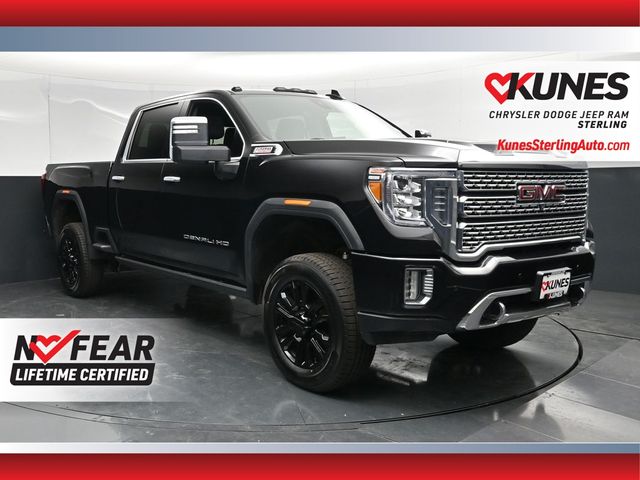 Black (Ebony Twilight Metallic) 2023 GMC Sierra 2500HD Pickup Truck Four-Wheel Drive Automatic