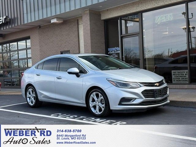 Silver Ice Metallic 2018 Chevrolet Cruze Premier Sedan FWD Sedan Front-Wheel Drive 6-Speed Automatic