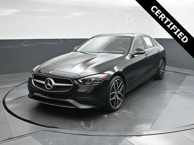 Black 2026 Mercedes-Benz C-Class C 300 RWD Sedan Rear-Wheel Drive 9-Speed Automatic