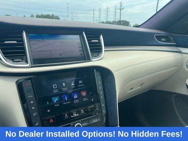 2019 INFINITI QX50 ESSENTIAL Black at South Houston Nissan
