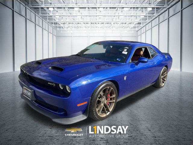 Indigo Blue 2019 Dodge Challenger SRT Hellcat RWD Coupe Rear-Wheel Drive 6-Speed Manual