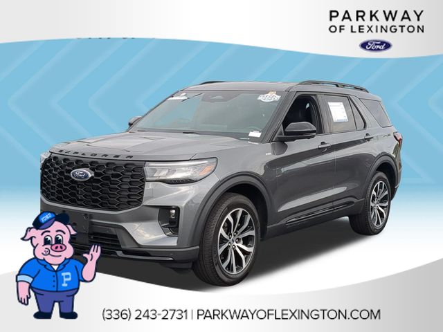 Gray Metallic 2025 Ford Explorer SUV / Crossover All-Wheel Drive Automatic