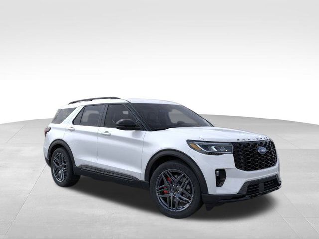 2025 White Ford Explorer ST 4X4 SUV