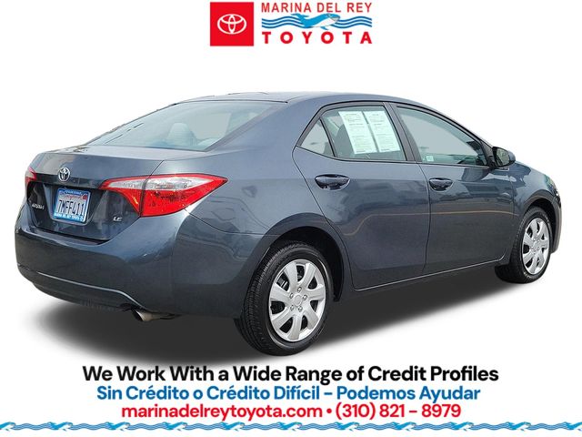 Used 2015 Toyota Corolla LE with VIN 5YFBURHEXFP323651 for sale in Marina del Rey, CA