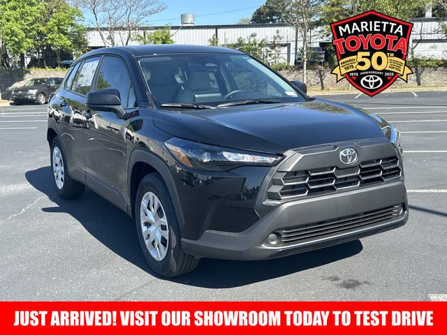 Jet Black 2026 Toyota Corolla Cross L FWD SUV / Crossover Front-Wheel Drive Continuously Variable Transmission