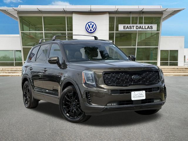Dark Moss 2021 Kia Telluride SX AWD SUV / Crossover All-Wheel Drive 8-Speed Automatic