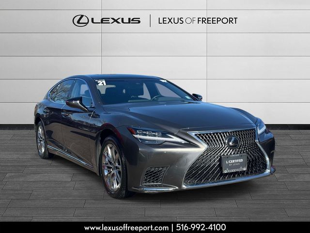 Manganese Luster 2021 Lexus LS 500 AWD Sedan All-Wheel Drive Automatic