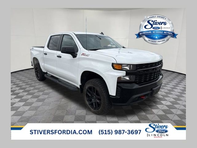 Summit White 2022 Chevrolet Silverado 1500 Pickup Truck Four-Wheel Drive Automatic