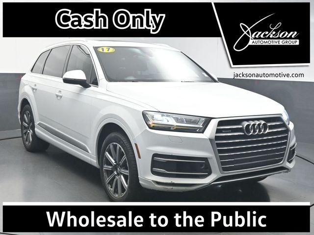 Glacier White 2017 Audi Q7 SUV / Crossover All-Wheel Drive 8-Speed Automatic