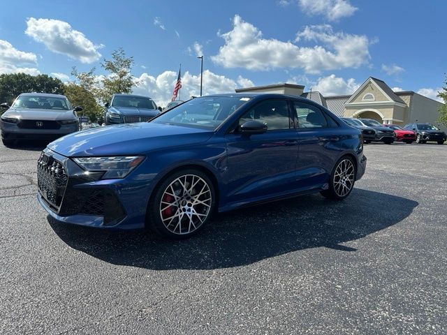 Ascari Blue Metallic 2026 Audi RS 3 Sedan All-Wheel Drive 7-Speed Automatic