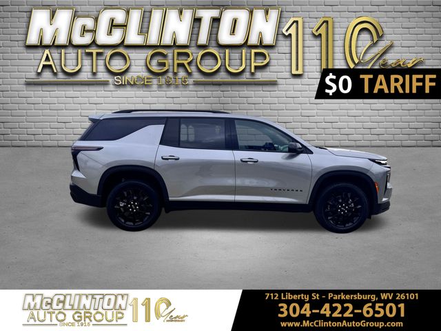 2025 Sterling Gray Metallic Chevrolet Traverse LT AWD SUV