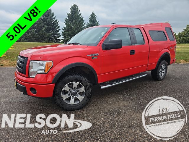Race Red 2012 Ford F-150 Pickup Truck Four-Wheel Drive 6-Speed Automatic