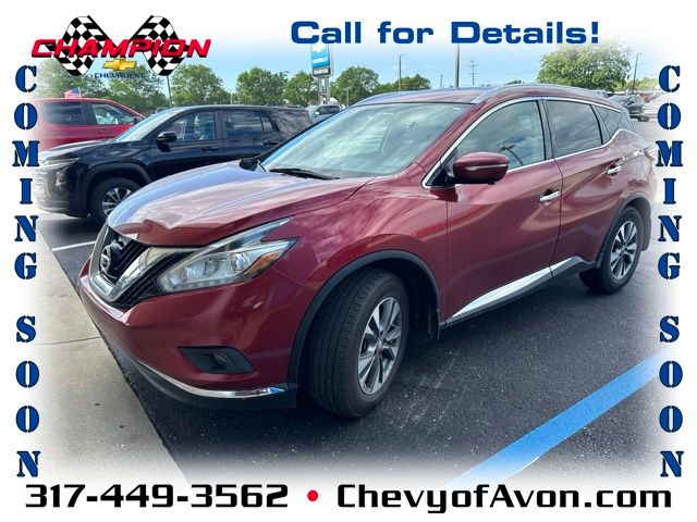 Cayenne Red Metallic 2015 Nissan Murano SUV / Crossover All-Wheel Drive Continuously Variable Transmission