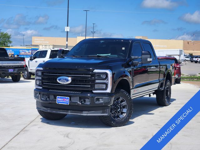 2025 Agate Black Metallic Ford Super Duty F-250 SRW Platinum Truck