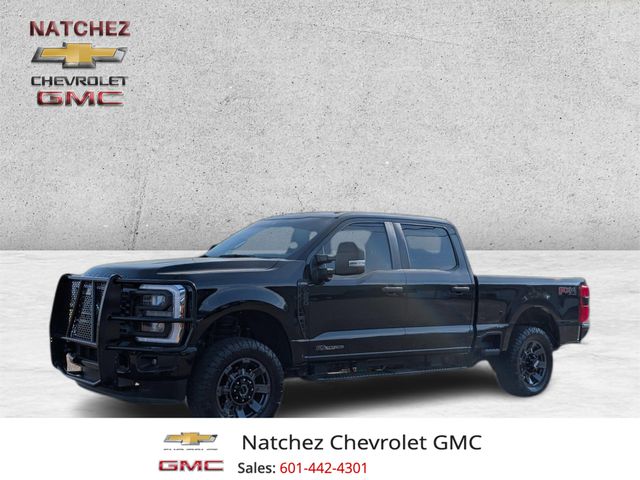 Black Metallic 2024 Ford F-250 Super Duty XL Crew Cab 4WD Pickup Truck Four-Wheel Drive Automatic