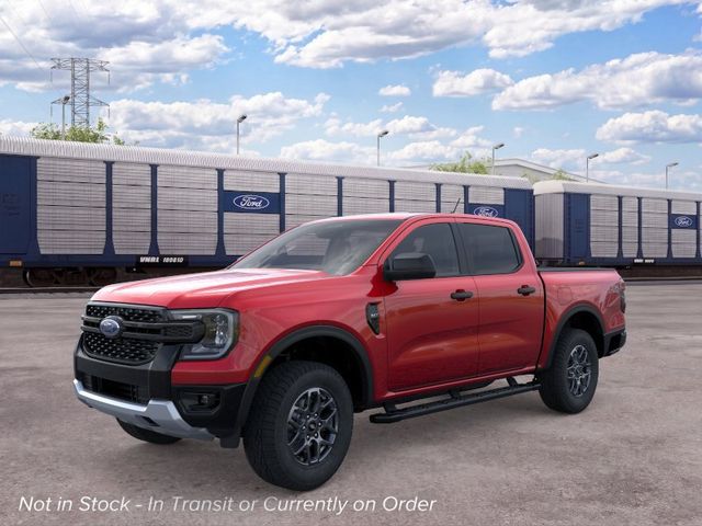 Ruby Red Metallic Tinted Clearcoat 2026 Ford Ranger Pickup Truck Four-Wheel Drive Automatic