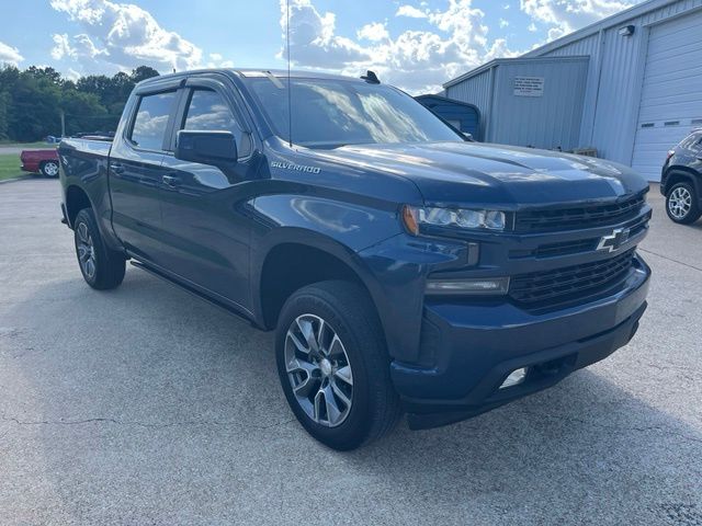 Blue Metallic 2020 Chevrolet Silverado 1500 Pickup Truck Four-Wheel Drive 8-Speed Automatic