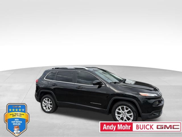 Brilliant Black Crystal Pearlcoat 2015 Jeep Cherokee SUV / Crossover Front-Wheel Drive 9-Speed Automatic