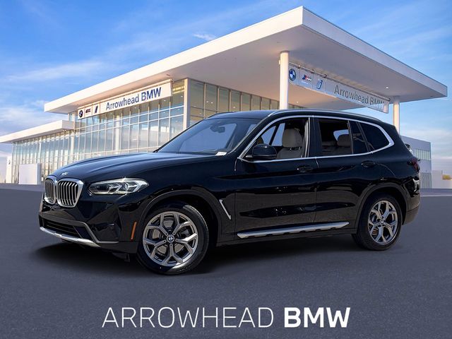 Jet Black 2022 BMW X3 SUV / Crossover Rear-Wheel Drive 8-Speed Automatic