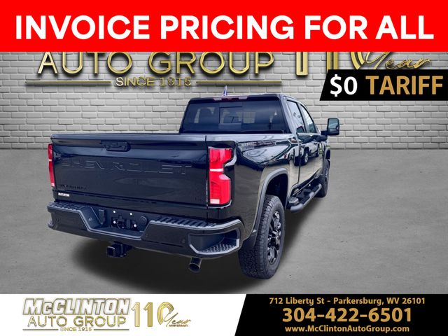 2025 Black Chevrolet Silverado 2500HD LT 4X4 Truck