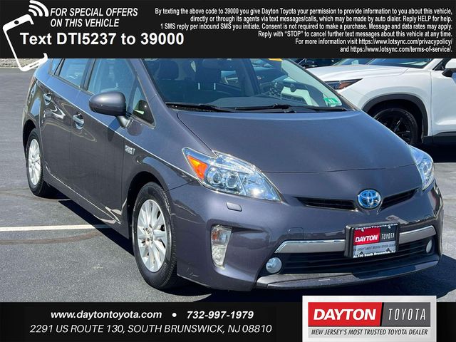 Winter Gray Metallic 2012 Toyota Prius Plug-In Hybrid Advanced Hatchback Front-Wheel Drive Continuously Variable Transmission