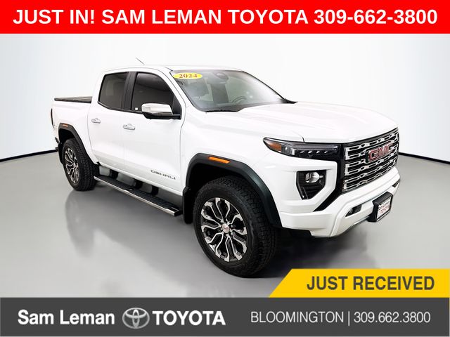 Summit White 2024 GMC Canyon Pickup Truck Four-Wheel Drive 8-Speed Automatic