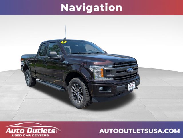 Magma Red 2020 Ford F-150 XLT SuperCab 4WD Pickup Truck Four-Wheel Drive Automatic