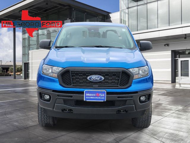 2021 Velocity Blue Metallic Ford Ranger XL 4X4 Truck