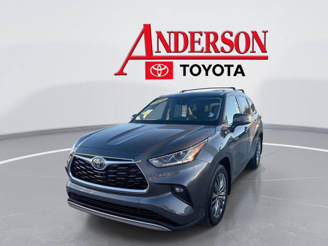Magnetic Gray Metallic 2021 Toyota Highlander Hybrid SUV / Crossover All-Wheel Drive Continuously Variable Transmission