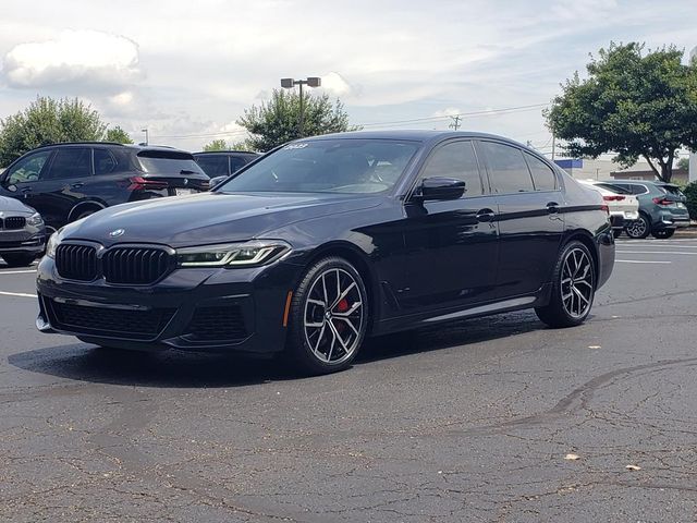 Carbon Black Metallic 2023 BMW 5 Series Sedan All-Wheel Drive 8-Speed Automatic