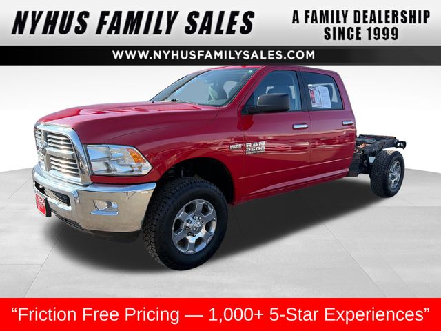 Flame Red Clearcoat 2018 RAM 2500 Big Horn Crew Cab LB 4WD Pickup Truck Four-Wheel Drive 6-Speed Automatic