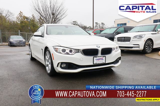 Alpine White 2015 BMW 4 Series Coupe Rear-Wheel Drive 8-Speed Automatic