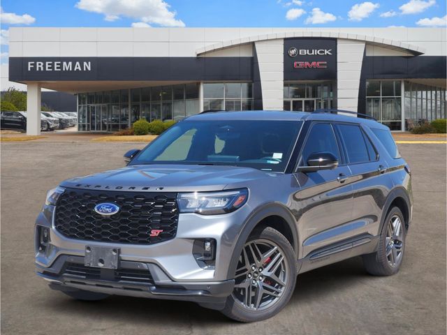 Gray Metallic 2025 Ford Explorer SUV / Crossover All-Wheel Drive Automatic