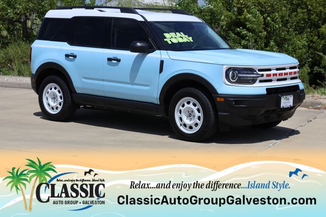 Blue 2024 Ford Bronco Sport SUV / Crossover All-Wheel Drive 8-Speed Automatic