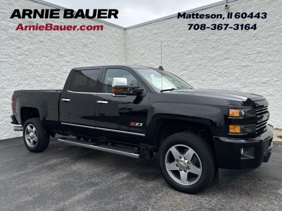 Black 2016 Chevrolet Silverado 2500HD Pickup Truck Four-Wheel Drive 6-Speed Automatic