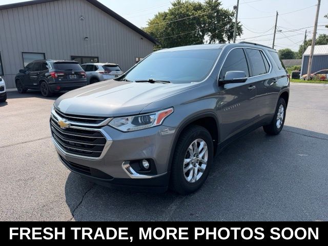 Gray (Satin Steel Metallic) 2019 Chevrolet Traverse SUV / Crossover Front-Wheel Drive 9-Speed Automatic