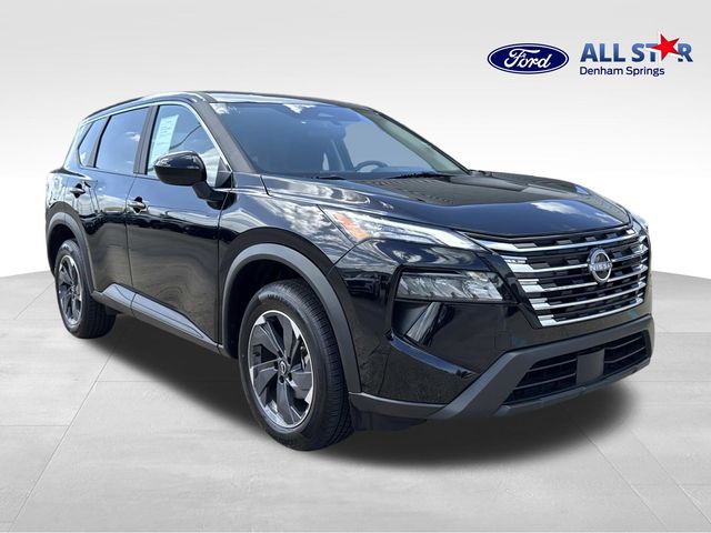 Super Black 2025 Nissan Rogue SV FWD SUV / Crossover Front-Wheel Drive Continuously Variable Transmission